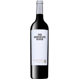 THE CHOCOLATE BLOCK South African red wine bottle 75 cl