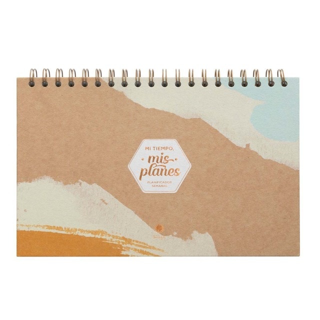 Planificador semanal Mr Wonderful: Mi tiempo, mis planes