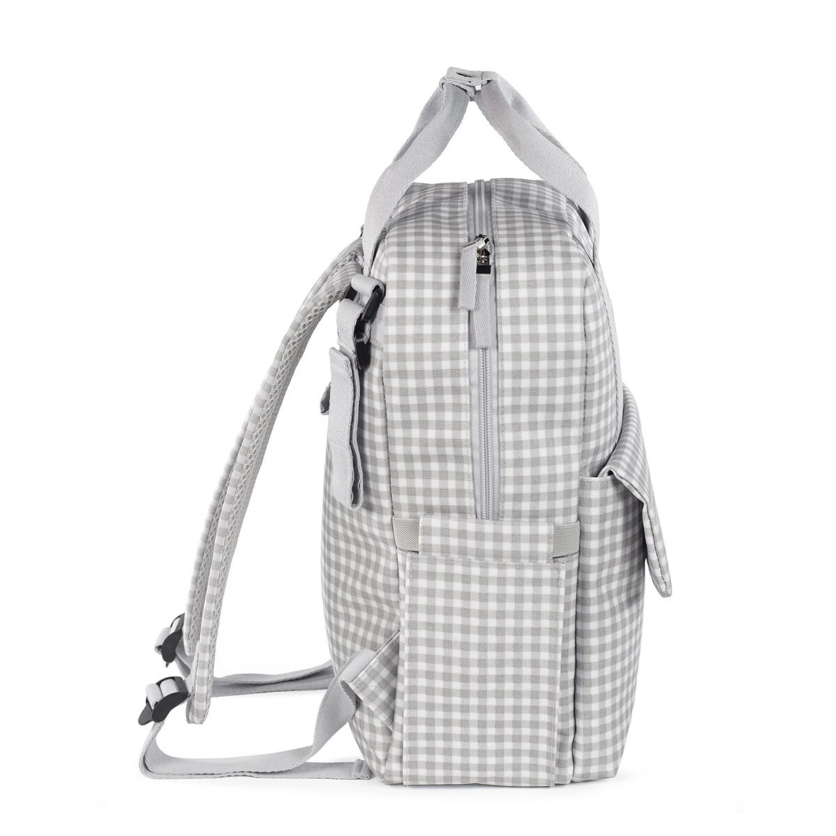 Mochila I Love Vichy Cinzento-3