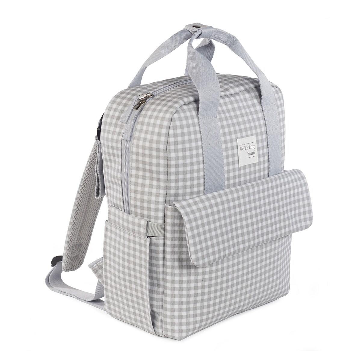 Mochila I Love Vichy Cinzento-2
