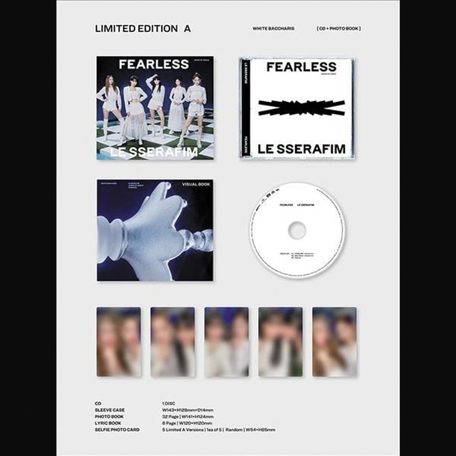 FEARLESS Limited Press Edition A CD