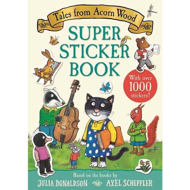Tales from acorn wood super sticker book