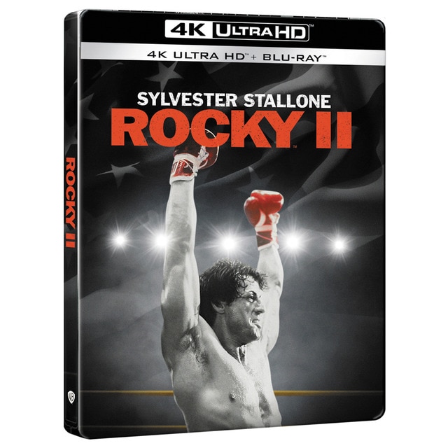 Rocky II (Edición metálica) (4K Ultra HD + Blu-Ray).