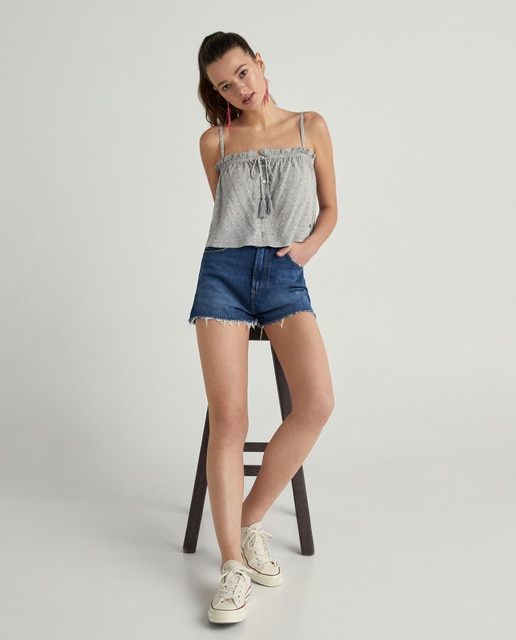 Short básico desflecado
