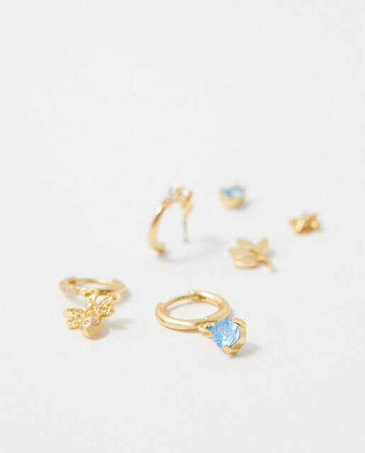 Set of bee earrings