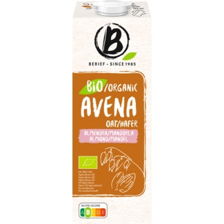 Berief Bebida Bio Aveia e Amêndoa embalagem 1 L