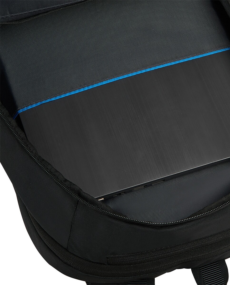 Mochila Porta-PC de 17,3" com 2 Compartimentos Preto-5