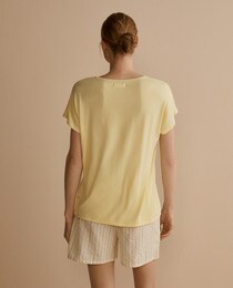 Haut de pyjama femme avec imprimé