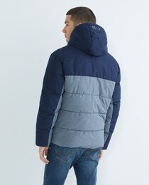 Men's long puffer jacket