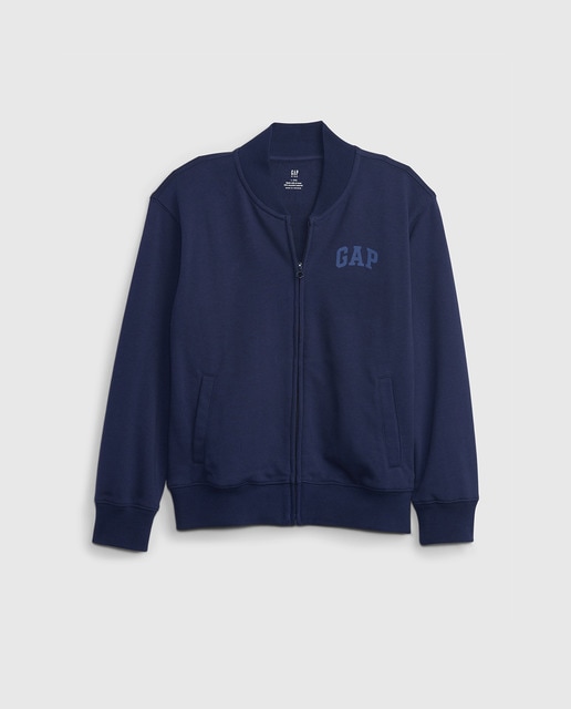 Sudadera de niño con cremallera y bolsillos
