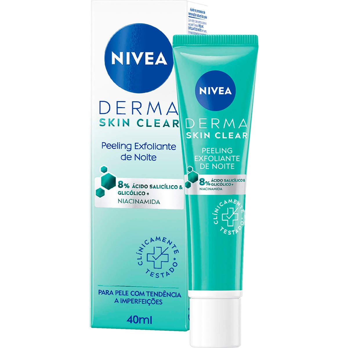 Derma Skin Clear Peeling Exfoliante Da Noite Embalagem 40 Ml · Nivea · Supermercado El Corte 2520