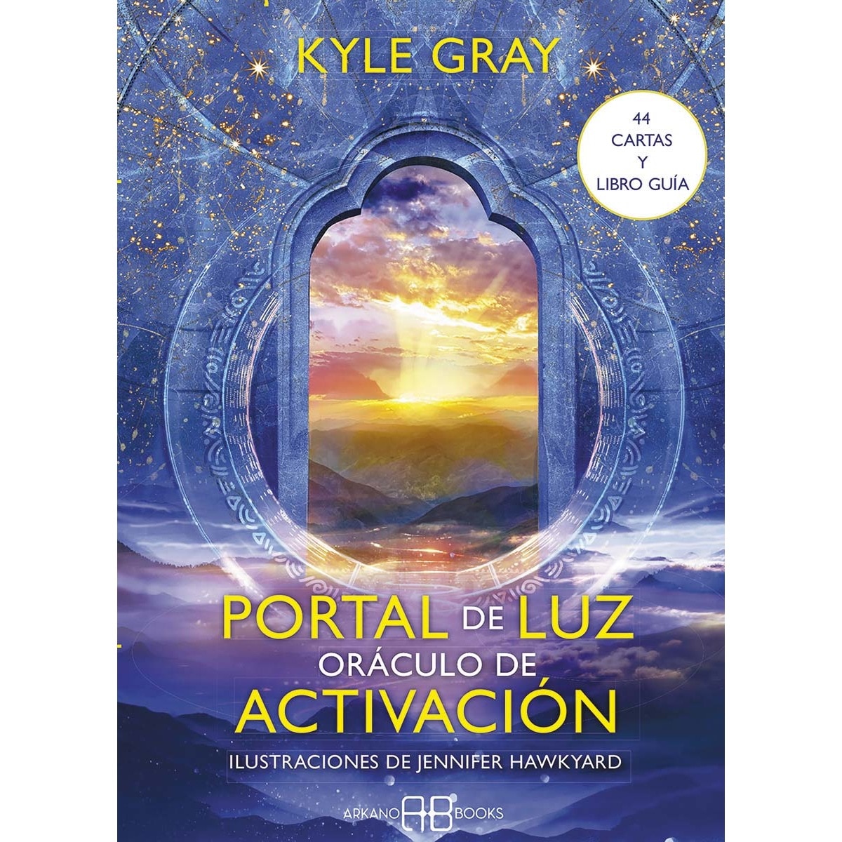 Imagem 0 de Portal de luz: Oráculo de activación: 44 cartas y libro guía (Capa mole)