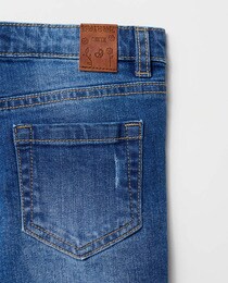 Girls' denim shorts