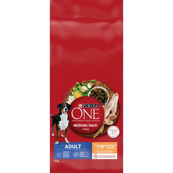 Ração para Cão Adulto Medium/Maxi sabor de Frango embalagem 12 kg