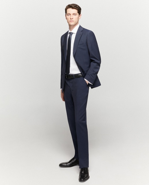 Traje de hombre microdibujo