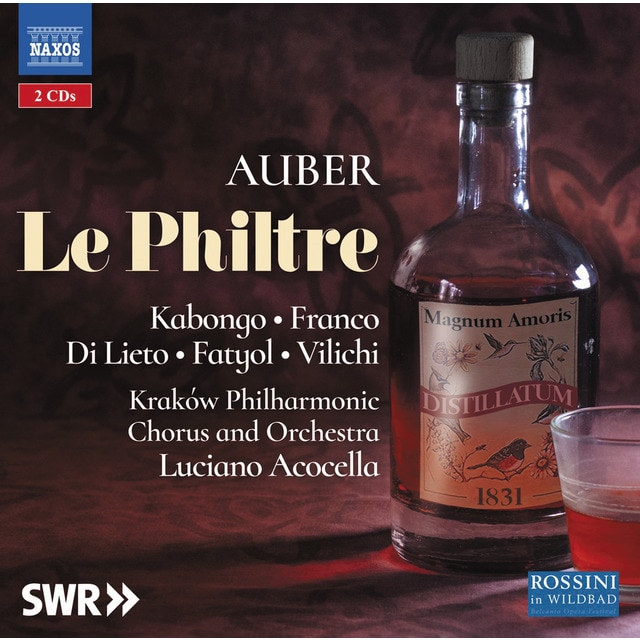 Auber Le Philtre  CD