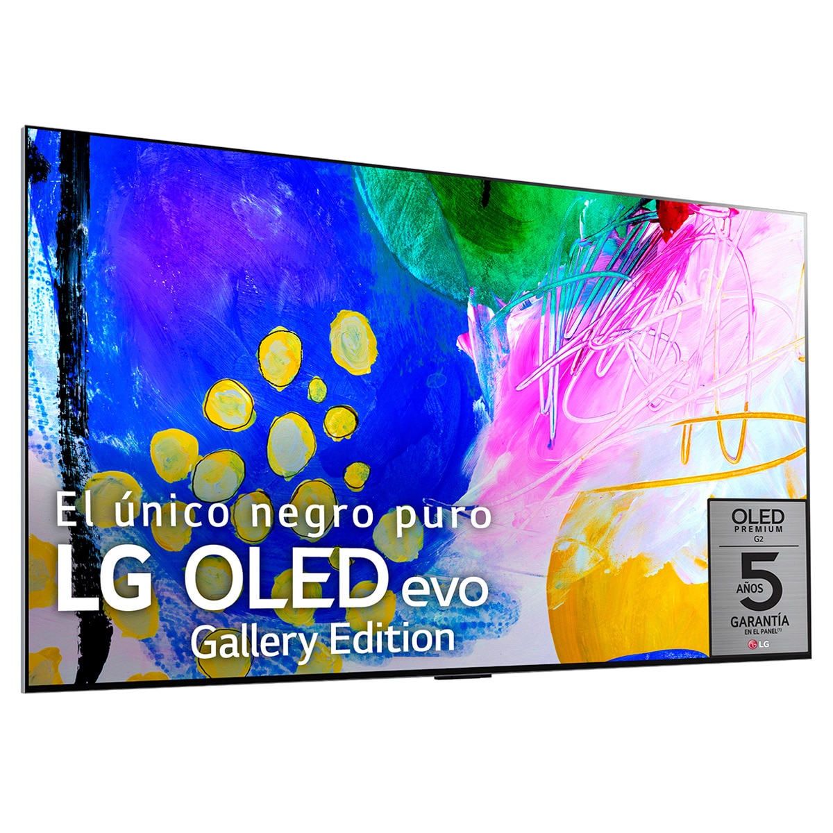 LG - TV OLED 245 cm (97'') LG OLED97G29LA Evo Gallery Edition 4K, HDR Dolby Vision, HDR10, Dolby Atmos. Para colgar en pared con soporte incluido..