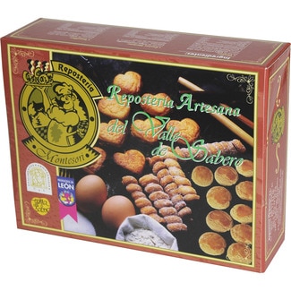 Surtido de repostería artesana del valle del Sabero estuche 400 g - Reposteria Montesori