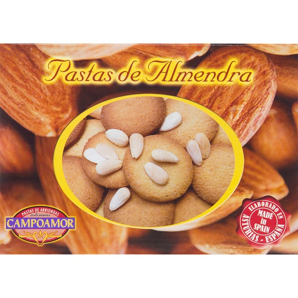 CAMPOAMOR pastas de Arriondas de almendras estuche 300 g