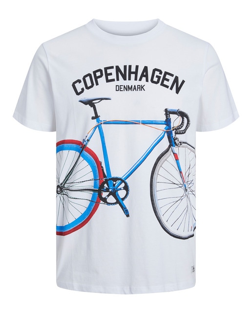 Camiseta manga corta bicicleta de hombre