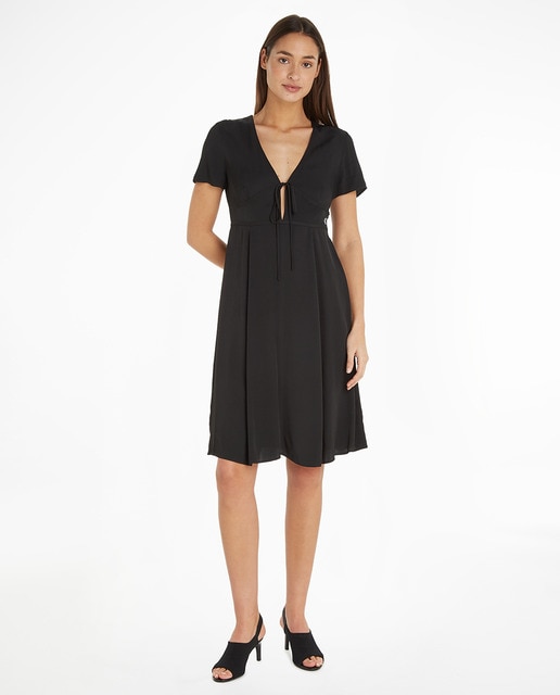 Calvin Klein Jeans - Vestido de mujer manga corta.