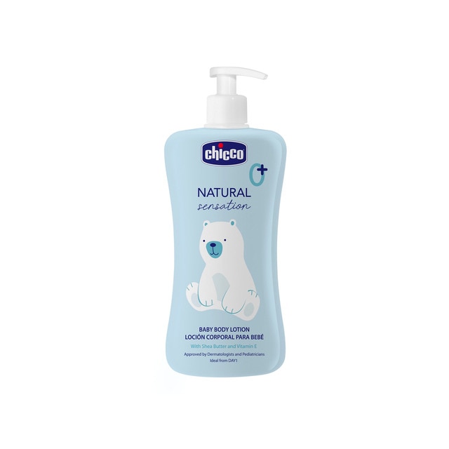 Crema corporal NATURAL sensation Chicco 500ml 0m+