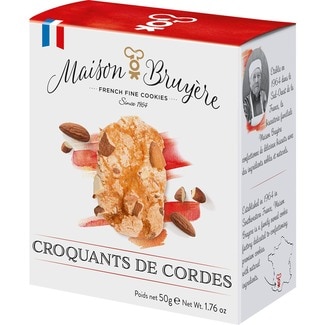 MAISON BRUYERE croquant de cordes galletas con almendra estuche 50 g