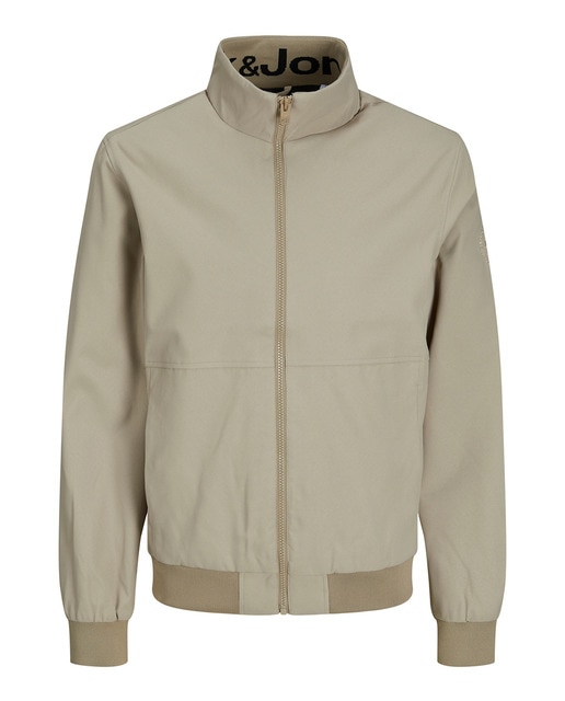 Chaqueta bomber lisa de hombre