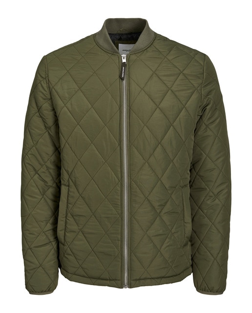 Chaqueta bomber acolchada de hombre