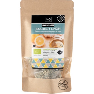Té O Infusão de Gengibre e Limão Bio embalagem 00030 g