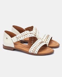 Algar women's flat sandals with covered heel and elastic straps