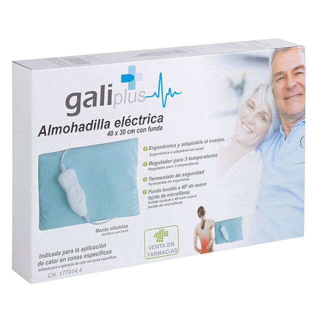 Almohadilla Eléctrica Recta Galiplus