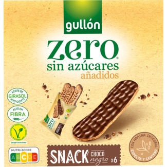 Gullon Snack Choco Zero Vegan embalagem 150 g