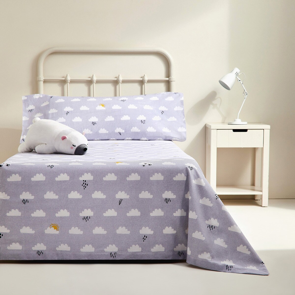 El Corte Inglés Minihome Clouds cotton duvet cover set · Home · El Corte Inglés