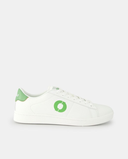 Wimbledon men's low-top trainers with logo and contrasting details
