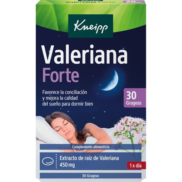 Baldrian forte Dragees Einschlafhilfe bei gelegentlichem Stress Box 30 Einheiten