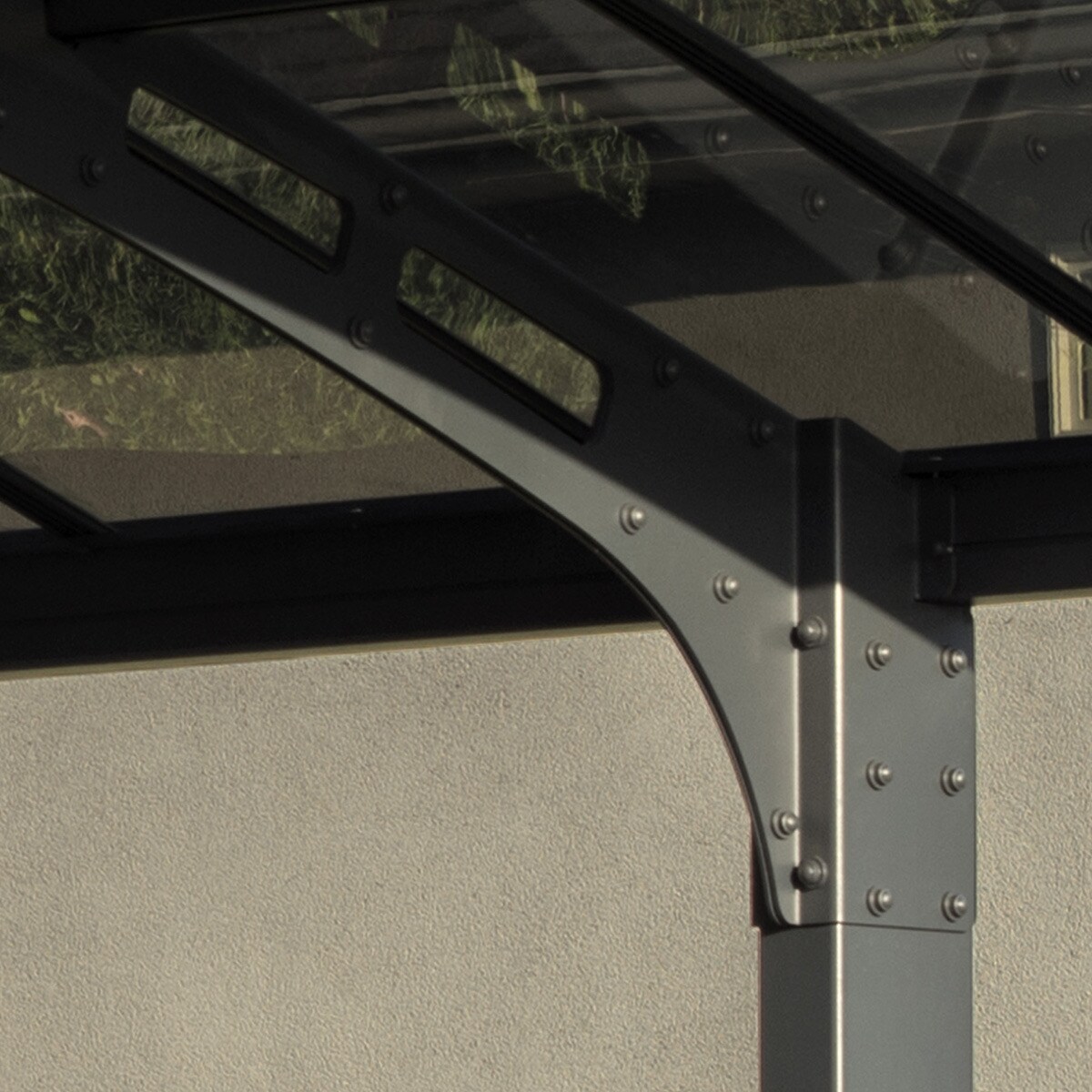 Cochera Aluminio Arizona Breeze Gris oscuro-13
