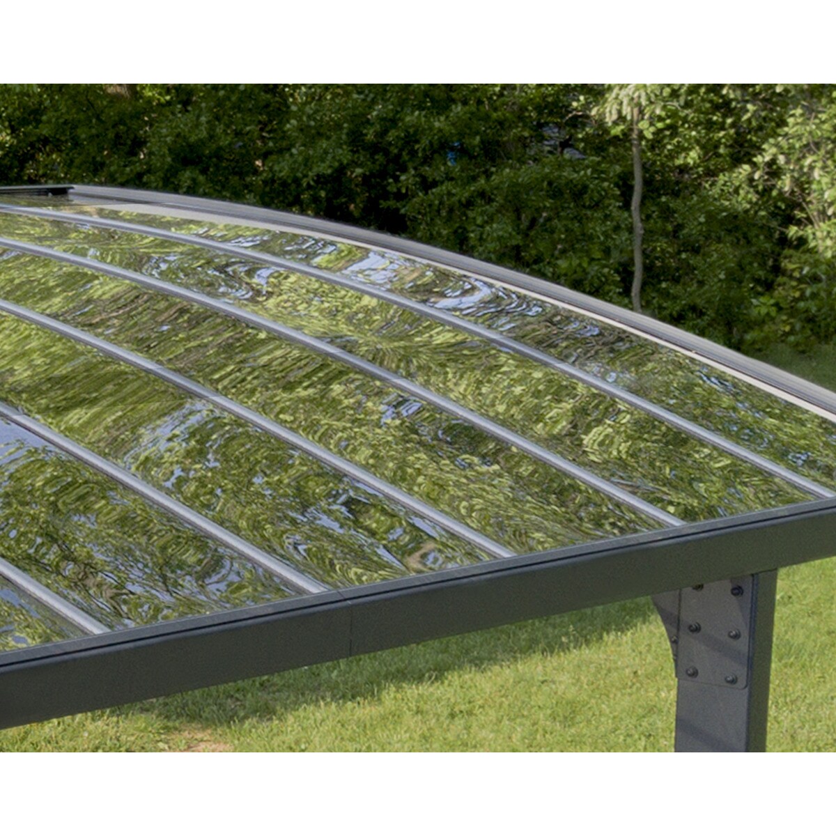 Cochera Aluminio Arizona Breeze Gris oscuro-10