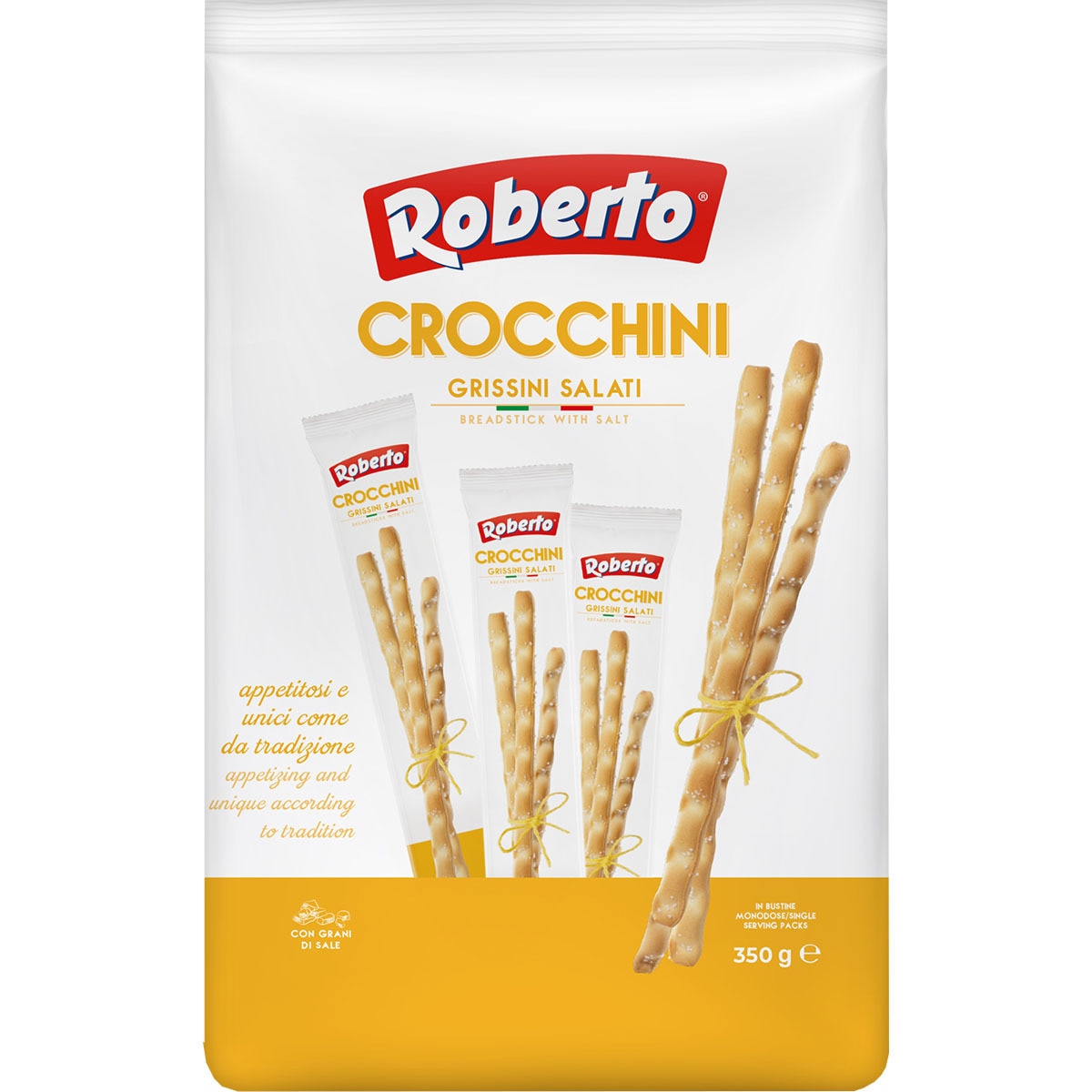 Crocchini grisinis salados