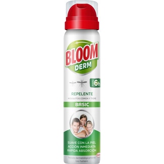 BLOOM Derm Insektenschutzmittel gegen gemeine Mücken und asiatische Tigermücken Spray 100 ml Sofortwirkung