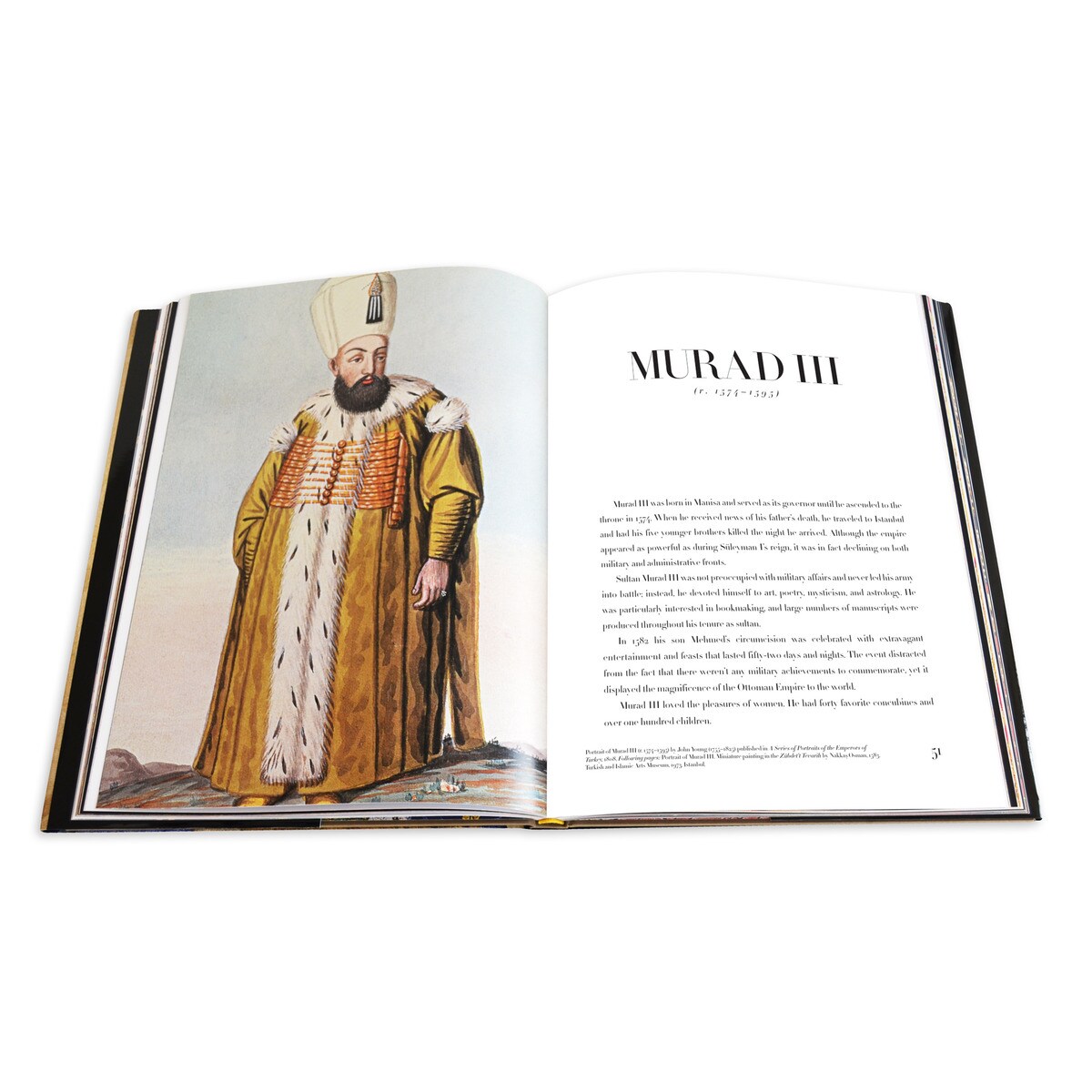 Portraits and caftans of the ottoman sultans 10