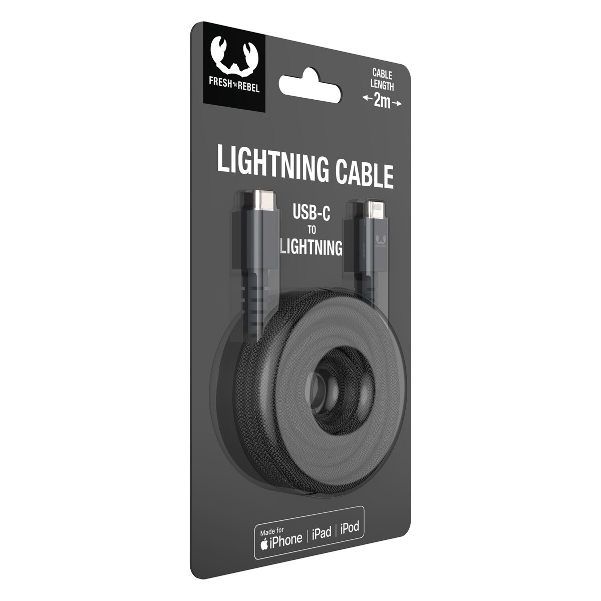 Cabo USB C a USB C de 2 m - Storm Grey 3