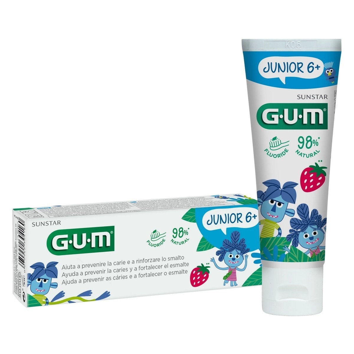 Imagem 0 de Pasta Dentífrica Júnior Morango - 50 ml