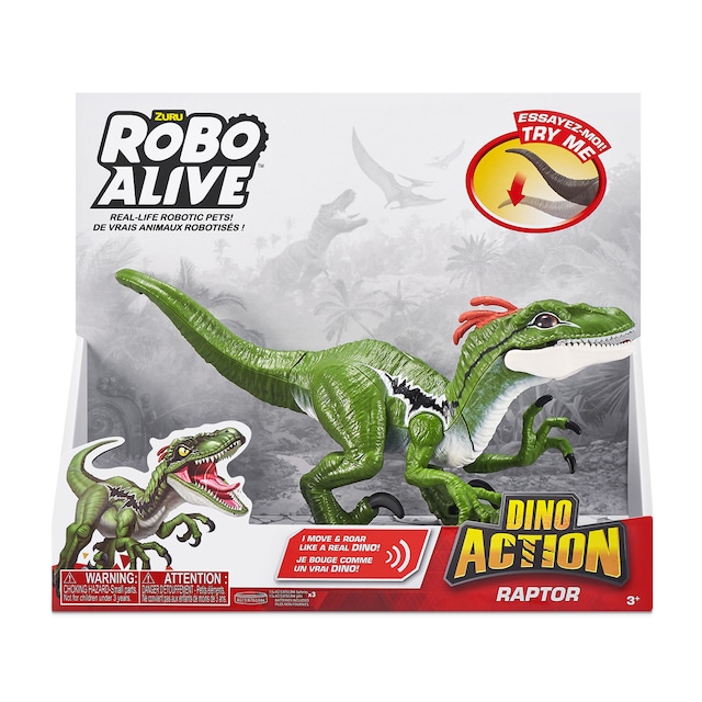 Dino Action Raptor Robo Alive