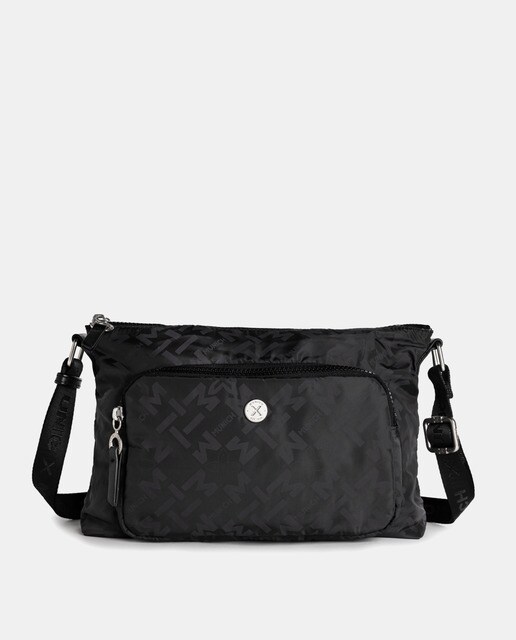 Clever black nylon crossbody bag · Women's fashion · El Corte Inglés