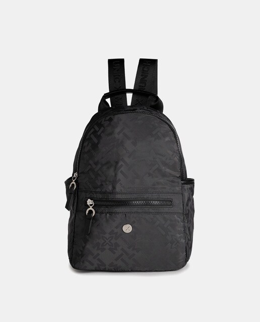 Clever black nylon backpack · Women's fashion · El Corte Inglés