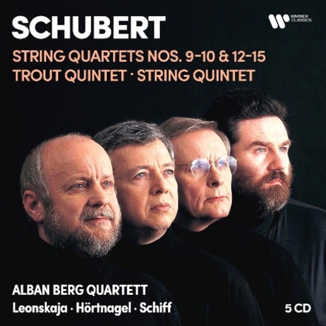 Schubert: String quartets 9-10 (5 CD).