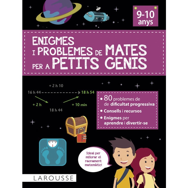 Enigmes i problemes de mates per a petits genis (9-10 anys)