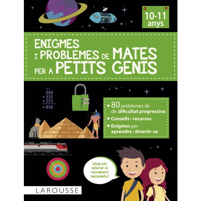 Enigmes i problemes de mates per a petits genis (10-11 anys)