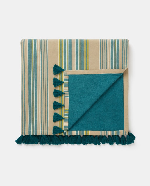Blue striped kikoy